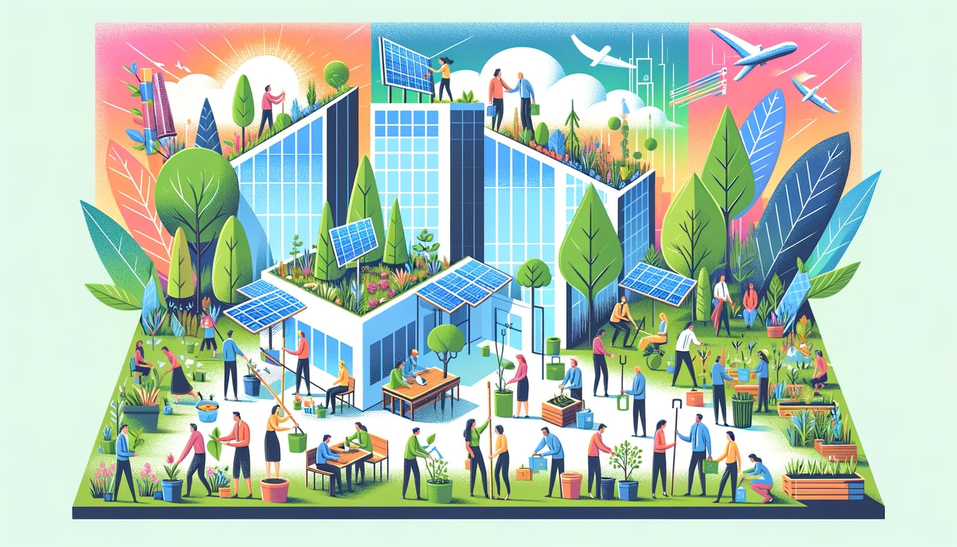 Profiting through green technologies
